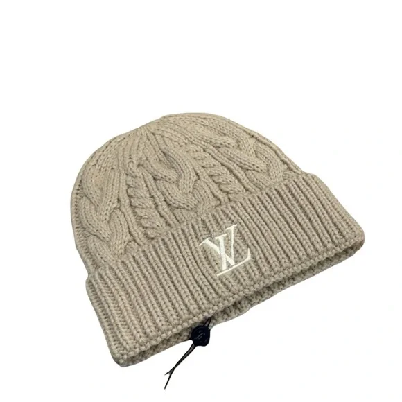 Only LV Mini Cable Beanie - Picture 3 of 10